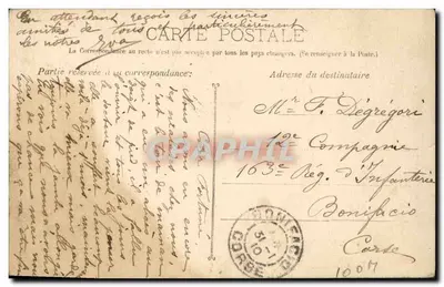Odette Ober — Dançarina — Cliché G. Tanforni, n°213, Marseille — Verso