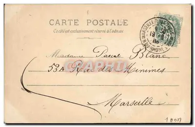 Donna con cappello in spiaggia — Marsiglia, 29/10/1903 — Reutlinger Paris, n°129/3 — Verso