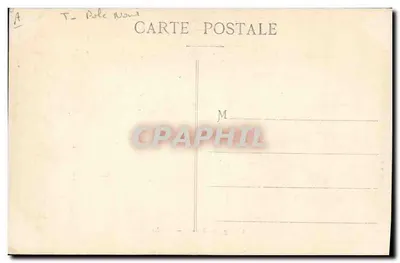 リーンの牽引 — アラスカ — フォトタイプ・ルヴー＆コタン、リヨン・トロネット通り9番地 — 裏面