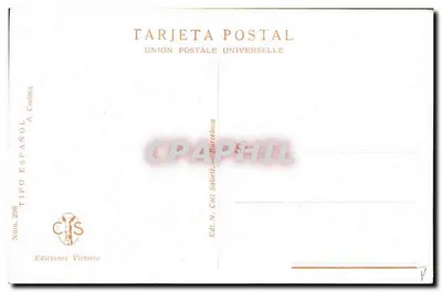 Mulher em perfil — com uma rosa e uma faixa — Codina — Verso