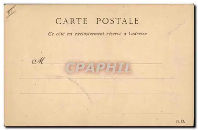 Le Puy — Dentellière — Collecties ND Fot. — Achterkant