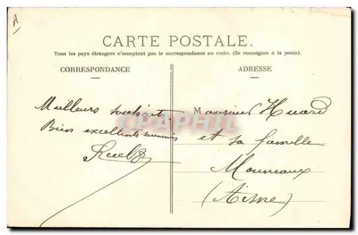 Taniec w La Bourreio d'Aubergno — L'Hirondelle, Paryż, nr 48 — Rewers