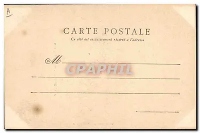 Auvergne — Um Camponês — P. Juliot, editora Clermont-Ferrand — Verso