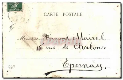 Korrida w Épernay — Wydawca Elvila, nr 1249 — Rewers