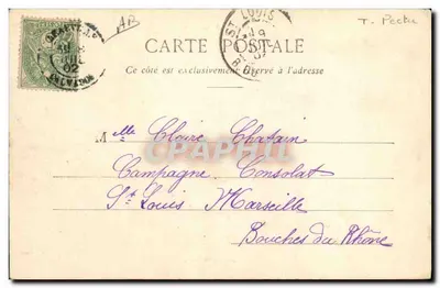 Pescadoras de Camarões — H.R. Deauville — Coleção Simon n°89 — Verso