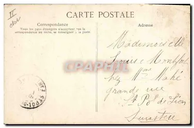 Petit Breton — scène de pêcheur en costume traditionnel — éditeur ELD n°248 — Rewers