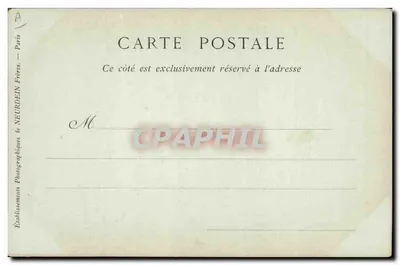 Murillo — Hiszpański malarz, rysunek portretowy — Collections ND Phot, n° 441 — Rewers