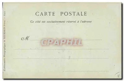 Canova — Włoski rzeźbiarz — Collections ND Phot, n° 445 — Rewers