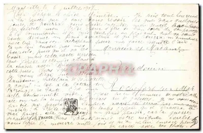Wyscig psów — Ojciec i Matka — Popere i Babcia — wydawca L. Cardin — Rewers