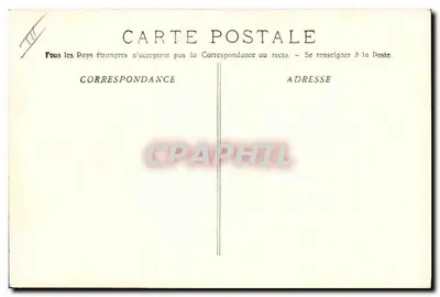 Espártacos acompanhando o Rei do Camboja — Exposição Colonial de Marselha — H. W. carta oficial n°59 — Verso