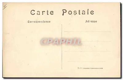 Convoi de spahis traversant le pont de bateaux à Compiègne — Guerre de 1914 — Éditeur LL. n° 97 — Verso