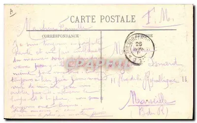 Ribécourt — Acampamento de spahis marroquinos — LL. — Verso