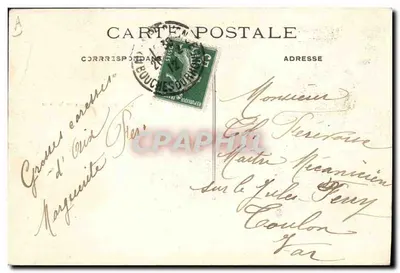 एक्स कैर्नवल — 1912 — Tolive, Imp. Phot. 10, कैनाए के कैंक्वे - मार्टेइल — पीछे