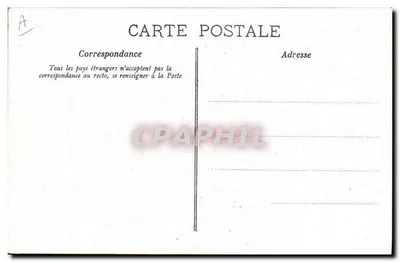 Mulher com chapéu de flores — Coleção Artística do VIN DÉSILES — M. CARLIER, Odeón, Rewltinger, Paris — Verso