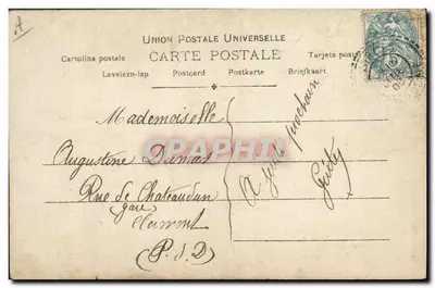 Teatro delle Variétés — Mr de La Palisse — Saul Boyer Parigi S.I.P. n°1146 — Verso