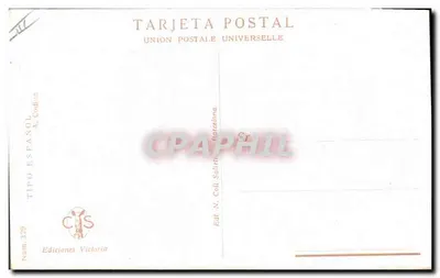 Mulher com rosa — ilustração de A. Codina — editor Ediciones Victoria, n° 329 — Verso