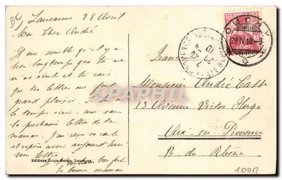 Hafenszene — Compagnons de la marjolaine — Éditions Louis-Burcy, Lausanne — Rückseite
