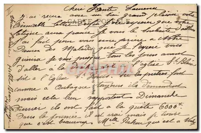 Tradycyjna taniec w Auvergne — Auvergne Pittoresque — Wydawca Ideal, n° 158 — Rewers