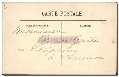 Tipos de Auvergne — Um Batismo — LL. — N°23 — Verso
