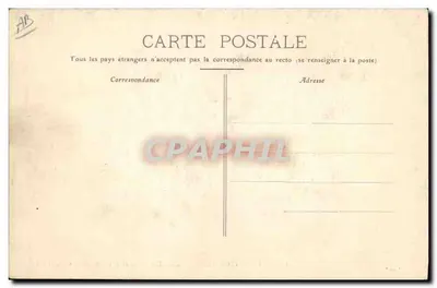 La Bourrée — Przedstawienie Dams — LE CANTAL PITTORESQUE 34 — Rewers