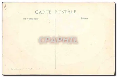 De spahis op de plein van Furnes — 1914 — Foto Chusseau, Flavien — 19me Série — Achterkant