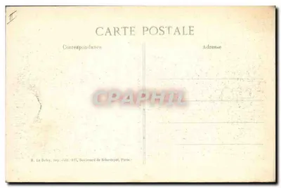 Passagem de um regimento de Spahis senegaleses sobre o novo ponte de Compiègne — E. Le Dutef, editor — Verso