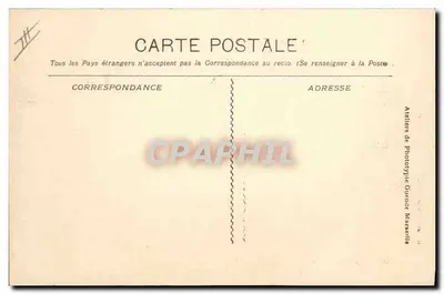 Marseille, Exposição Colonial 1906 — Os Intérpretes — Rosenthal e Cassan, Editores — Verso
