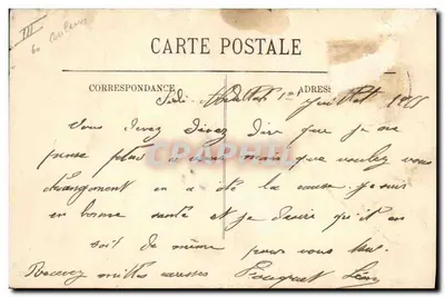 Exercício de Tiro no 4º Spahis — Cenas e Tipos — LL. — Verso