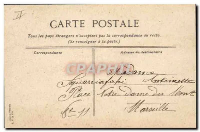 Les Courses, les Haies — Wydawnictwo L.V. & Cie, nr 4 — Rewers