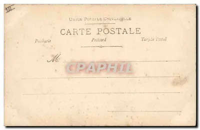 Mulher com chapéu decorado — paisagem marítima com véu — De Vére — editor Reutlinger Paris, n° 181/1 — Verso