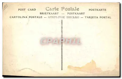 M. Ch. Bernard — attore della Comédie Française — Foto Nadar, Edizione Pathé Frères — Verso