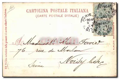 3人の女王衣装の女性 — Rosina Ferro, Ianne Troupel, Maria Nulli — 著者 L. Comerio, Milan — 裏面