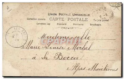 Jovem mulher com vestido e véu — Paul Broyer, Paris — S.I.R. — n° 1018 — Verso