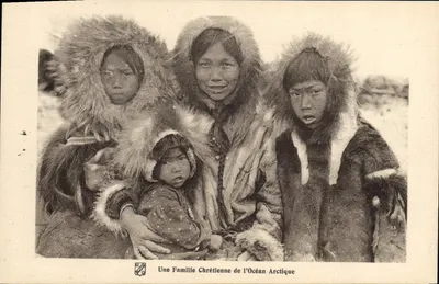 Uma Família Cristã do Oceano Ártico — Editor: Carte Postale