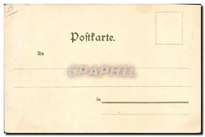 Couple sous parapluie — scène de romance avec Cupidon — éditeur Theo. Stroeker's Kunstverlag, Nürnberg, n°4 — Verso