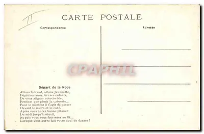 Notre-Dame-de-Verne (Regione del Cantal) — Partenza del Matrimonio — Émile Bancharel — Verso
