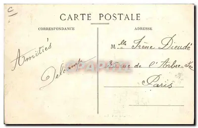 Em Auvergne — O Mercado das Gansos — L. R. n°6 — Verso