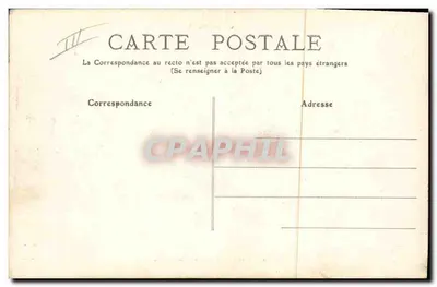 A Auvergne — Uma Pastora e seu rebanho — M.T. n°379 — Verso