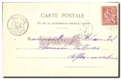 Ultimo Giorno di un Condannato — Fototipia A. Bergaret & Cie, Nancy — n°1 — Verso