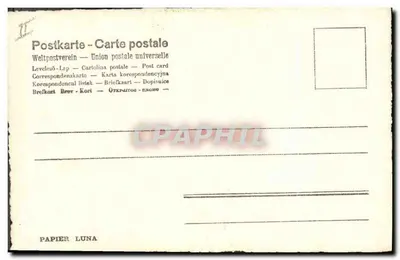 Dwie kobiety przy brzegu morza — żaglówki na tle — Papier Luna — Rewers
