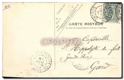 Pescadoras de Camarões — V. B. Boris, No. 12 — Verso