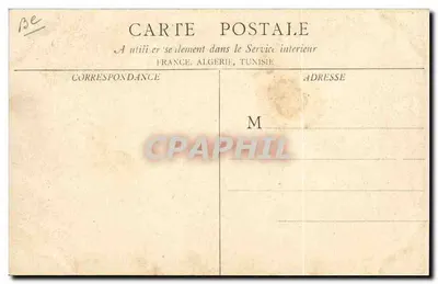 Przygotowanie sieci — B. F. CHALON & SSONE — Rewers
