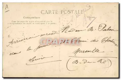 Princessa Lamballe — Marie-Thérèse-Louise de Savoie Carignan — Wydawca E.D. nr 9 — Rewers