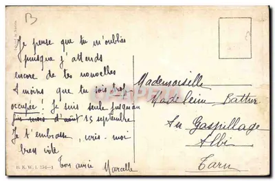 Lembro-te - tu? — A. Gasonne — edição do Norte — Verso