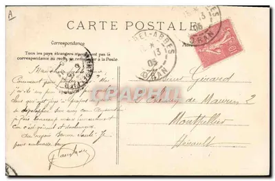 Argélia — Espahis — Coleção Ideal P. S. n°236 — Verso