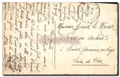 Cartolina d'epoca Militaria Sante I bei momenti dei nostri feriti infermiere — Verso