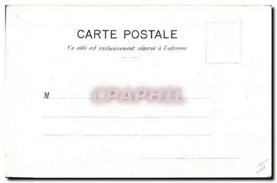 M. Valonnet (Barbeiro de Sevilha) — retrato em traje — Trousseau-Chaussade-Gauthier, Roanne — Verso