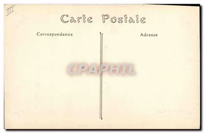 Bombardowanie Reims — ulica Clovis, dom pana Villet — Jules Marott, wydawca, nr 16 — Rewers