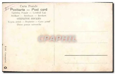 Mercado de camelos — Marrocos — editor R 165 — Verso