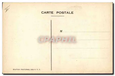 Recouvrements — caricature d'une femme au guichet — dessin de Cheval — Verso